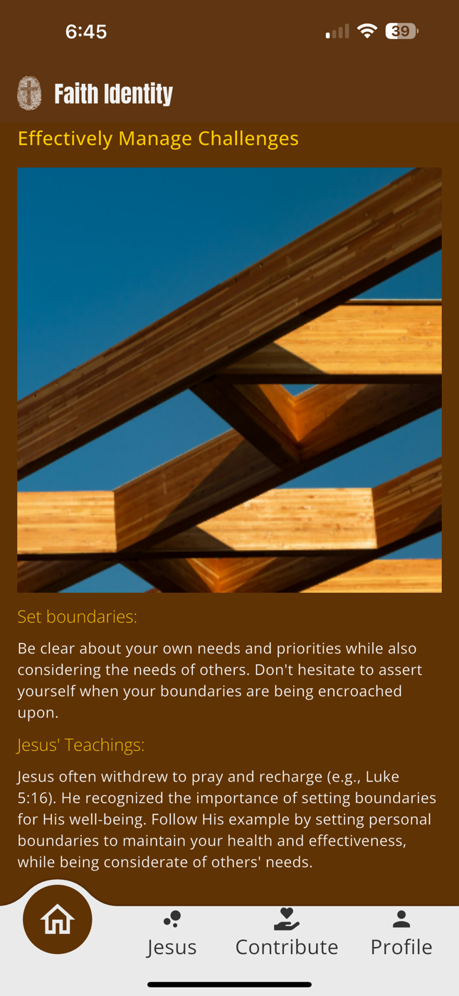 Managing Challenges - Adaptive - Boundries